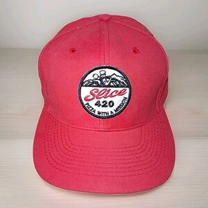 Slice 420 Pizza With A Mission Adjustable Cap Hat Colorado Springs Colorado